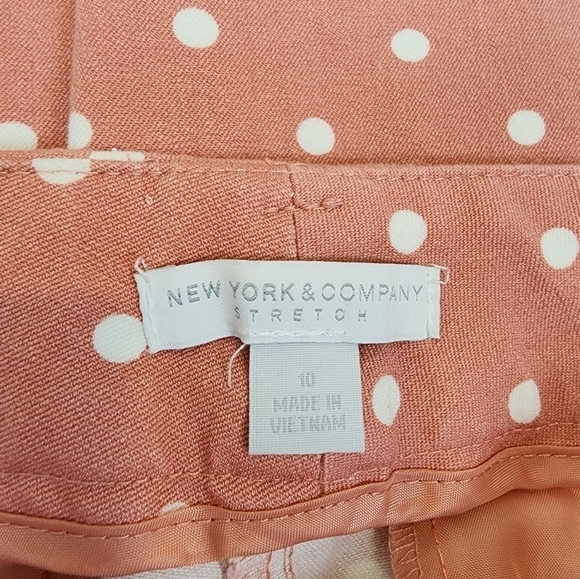 New York & Company Polka-dot Cropped Jeans pants - Picture 8 of 11
